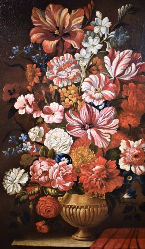 Still life of flowers - Nicolas Baudesson&#039;s (1611–1680) workshop - Louis XIV